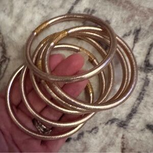 Budhagirl RoseGold All weather bracelets size Large